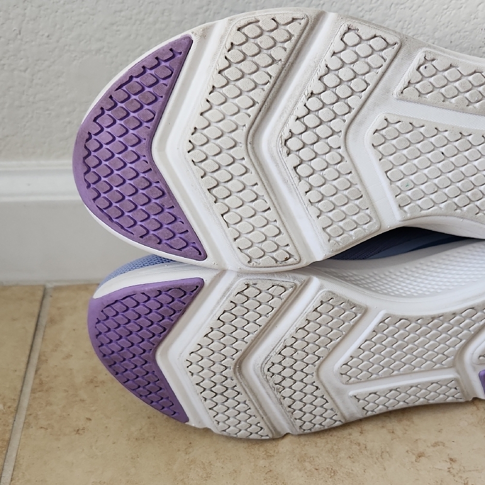 Skechers Women's Light Blue Slip-On Sneakers - Picture 15 of 16